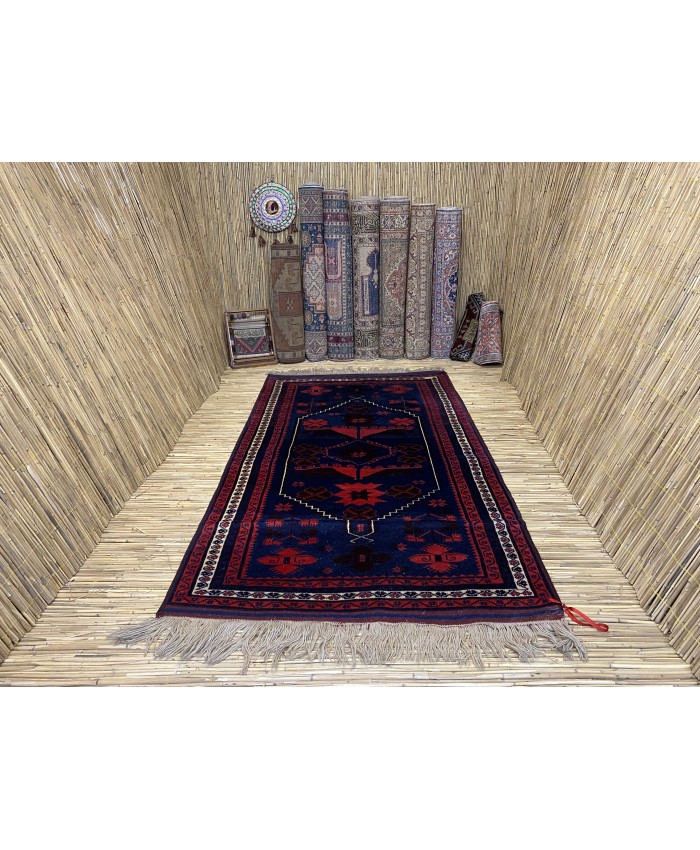 Turkish Yagci Bedir Nomadic Handmade Wool on Wool Carpet – FREE SHIPPING..!